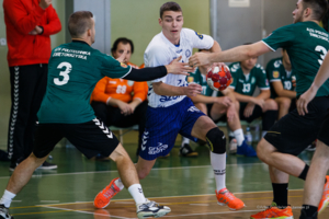 Mecz drugiej ligi piłki ręcznej mężczyzn: Grupa Azoty Unia II Tarnów - AZS Politechnika Świętokrzyska Kielce